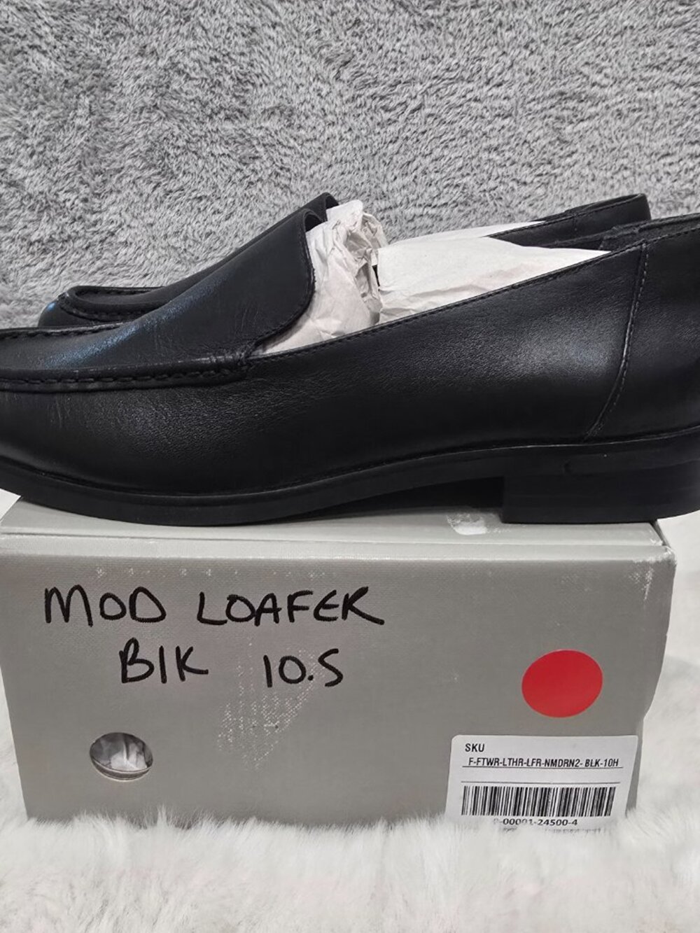 Everlane Modern Loafer Black Leather Women's Sizes NEW Classic Preppy - Picture 6 of 16